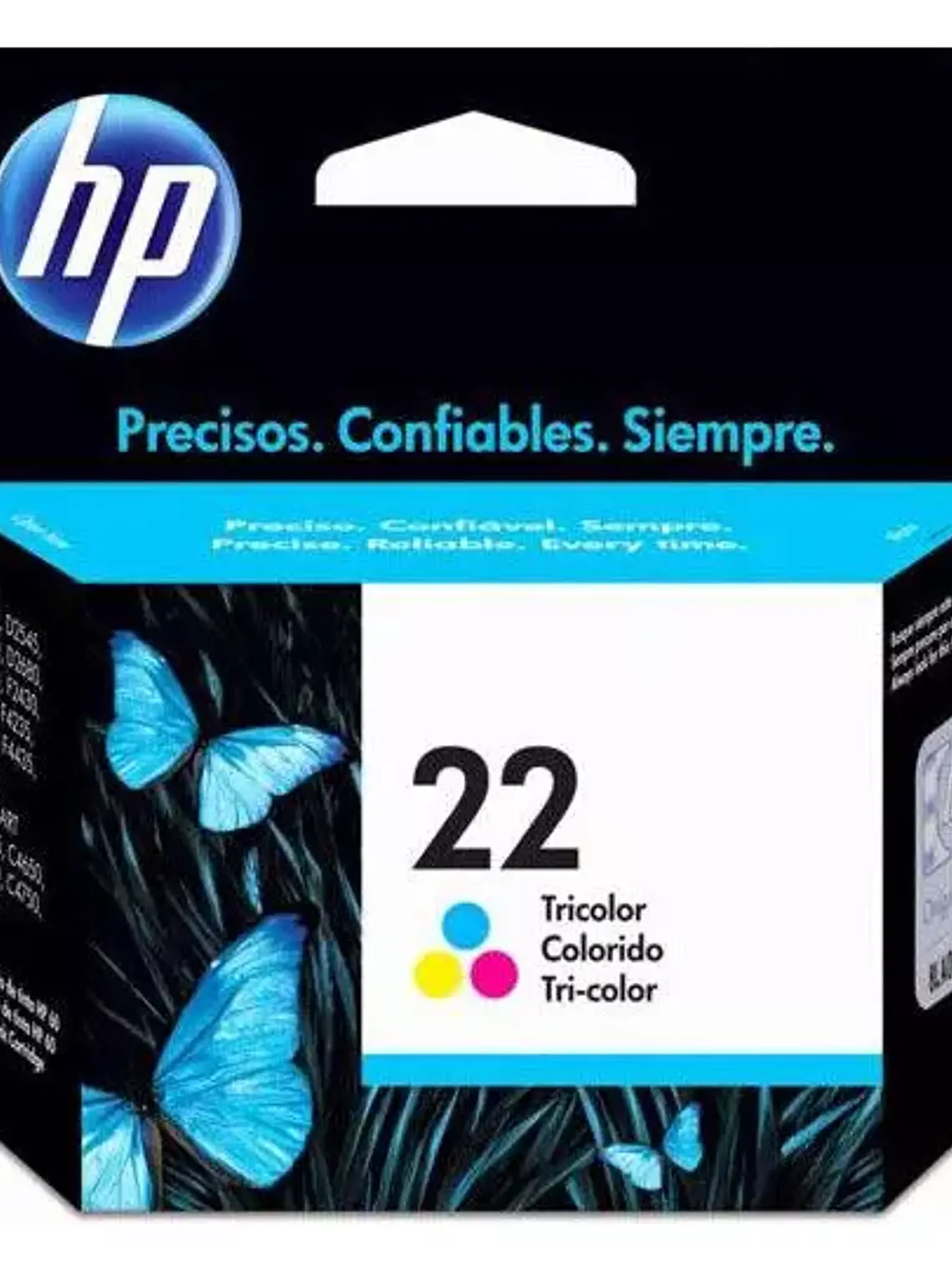 Cartucho de tinta tricolor HP 22 1