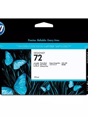 Cartucho de tinta HP 72 de 130ml negro