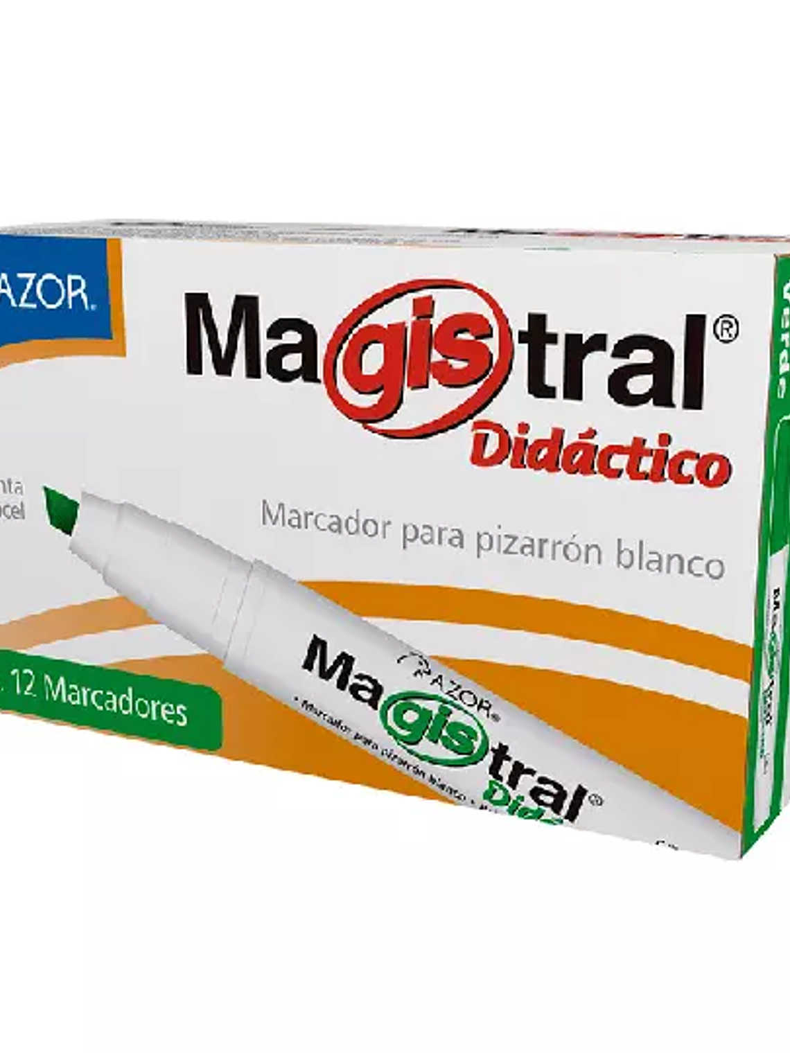 Marcador Magistral Didáctico punta cince 1