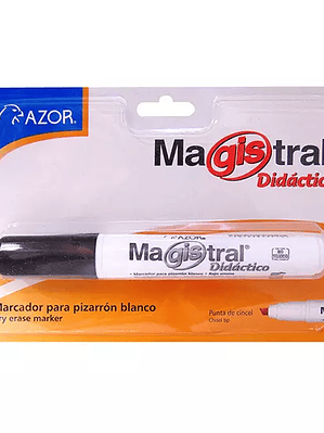 Marcador Magistral Didáctico punta cince