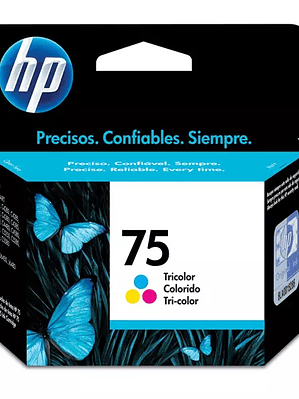 Cartucho de tinta tricolor HP 75