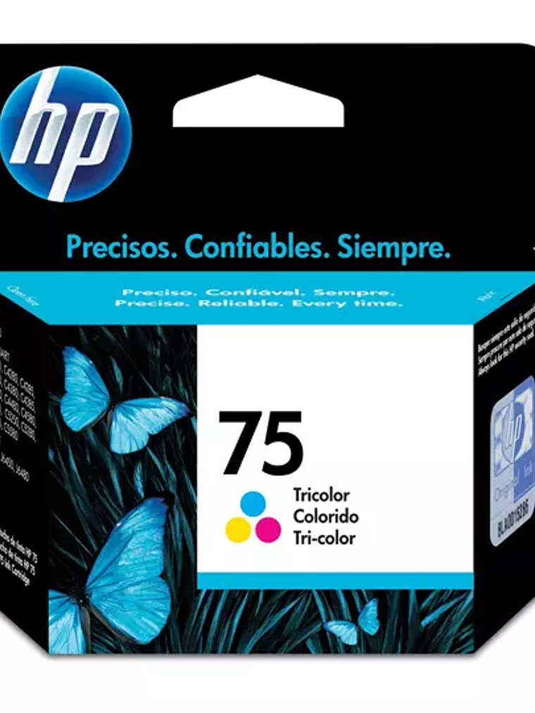 Cartucho de tinta tricolor HP 75 1