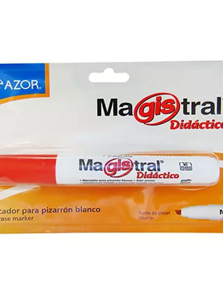 Marcador Magistral Didáctico punta cince 1