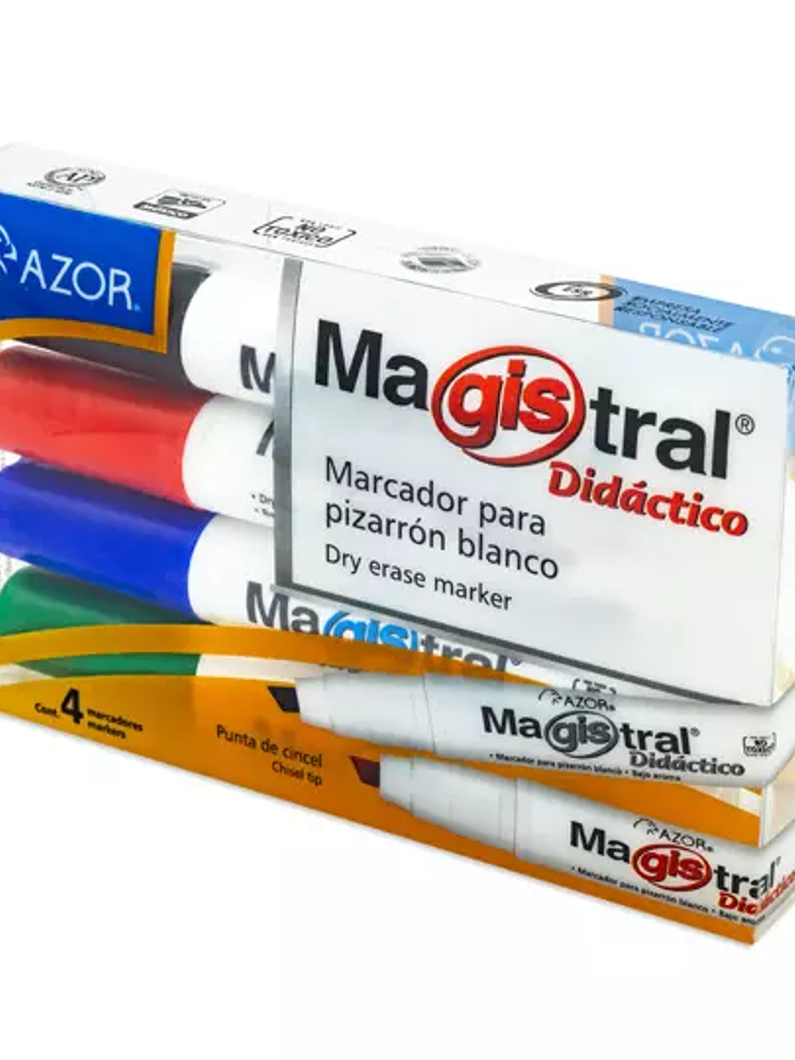 Marcador Magistral Didáctico punta cince 1