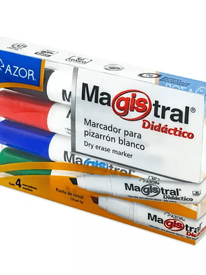 Marcador Magistral Didáctico punta cince