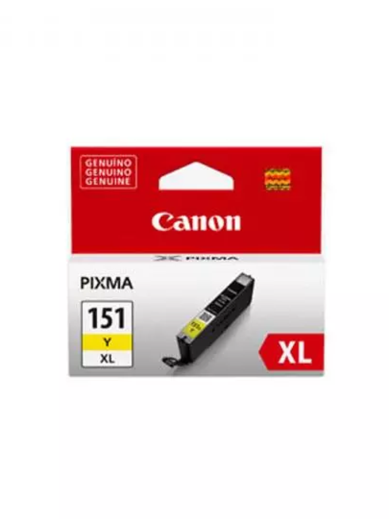 Tanque de tinta Canon CLI-151 XL amarill 1