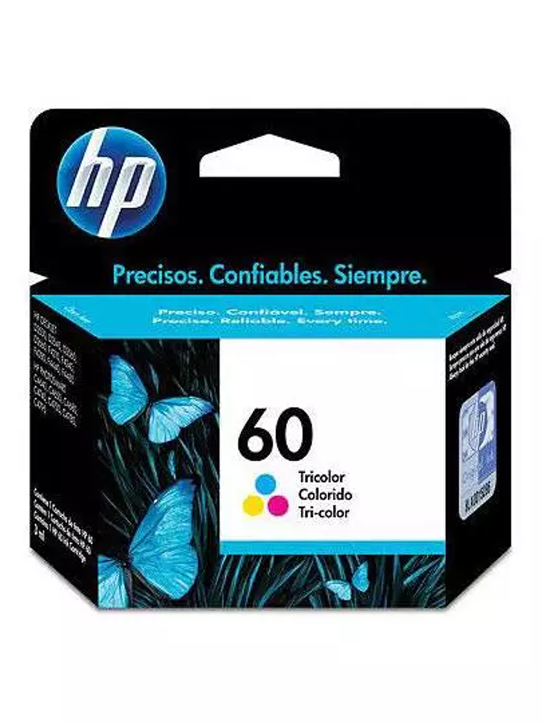 Cartucho de tinta tricolor HP 60 1