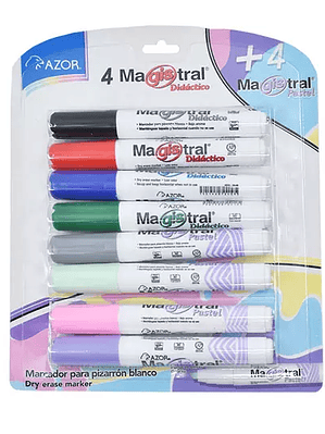 Marcador Magistral Didáctico punta cince