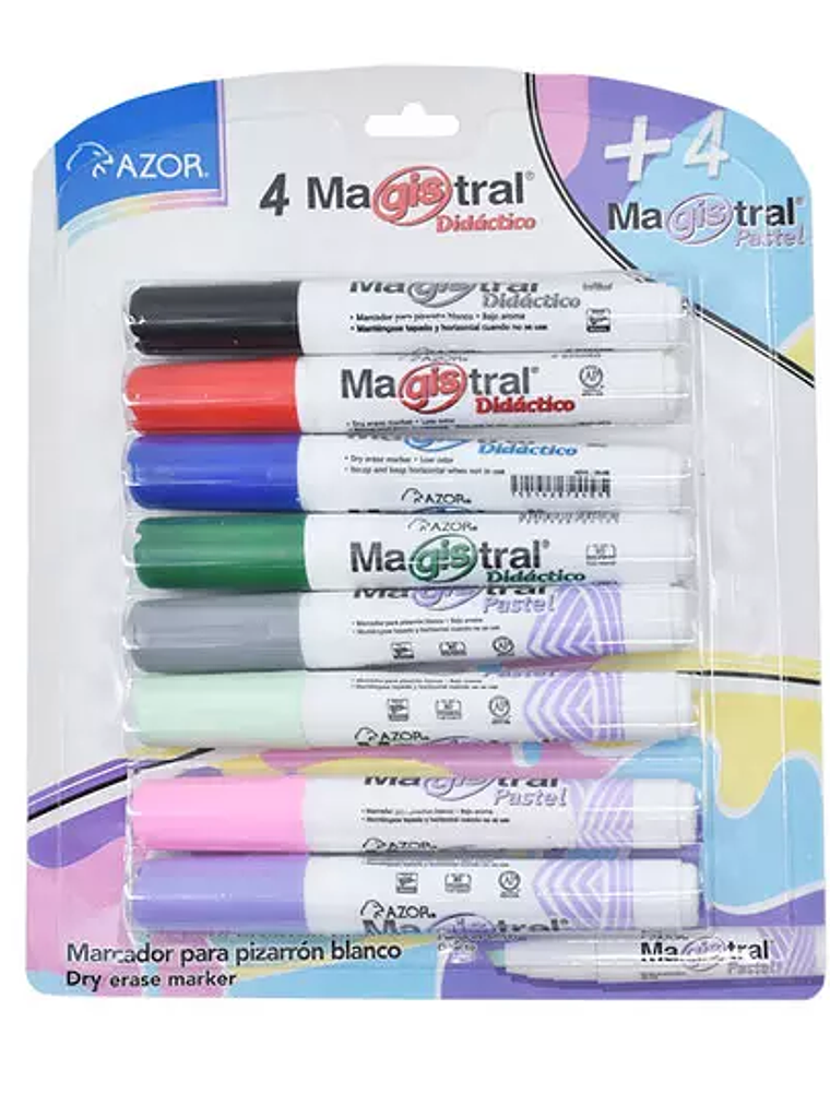 Marcador Magistral Didáctico punta cince 1