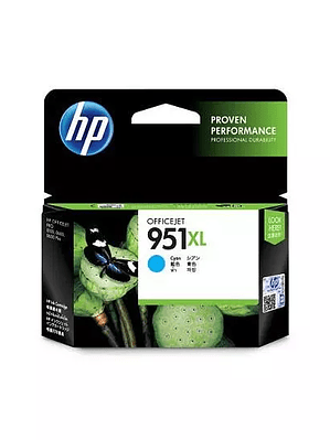 Cartucho de tinta cian HP 951xl