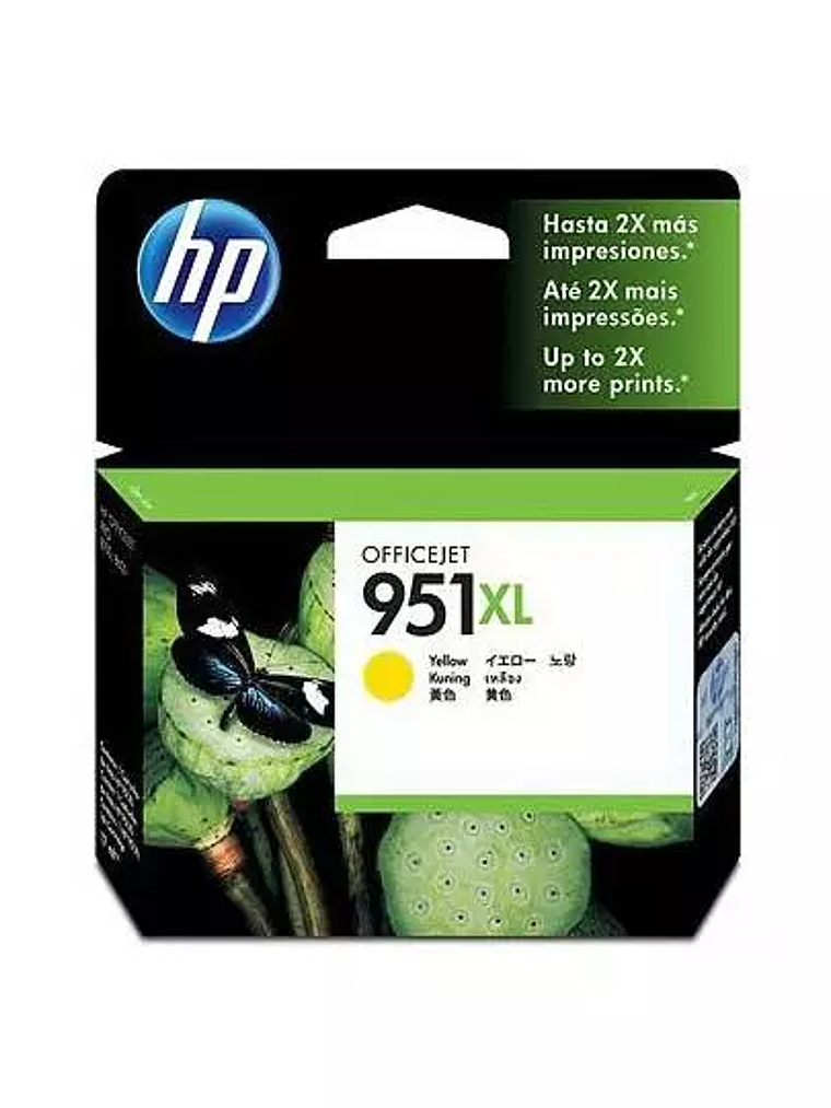 Cartucho de tinta amarilla HP 951xl 1