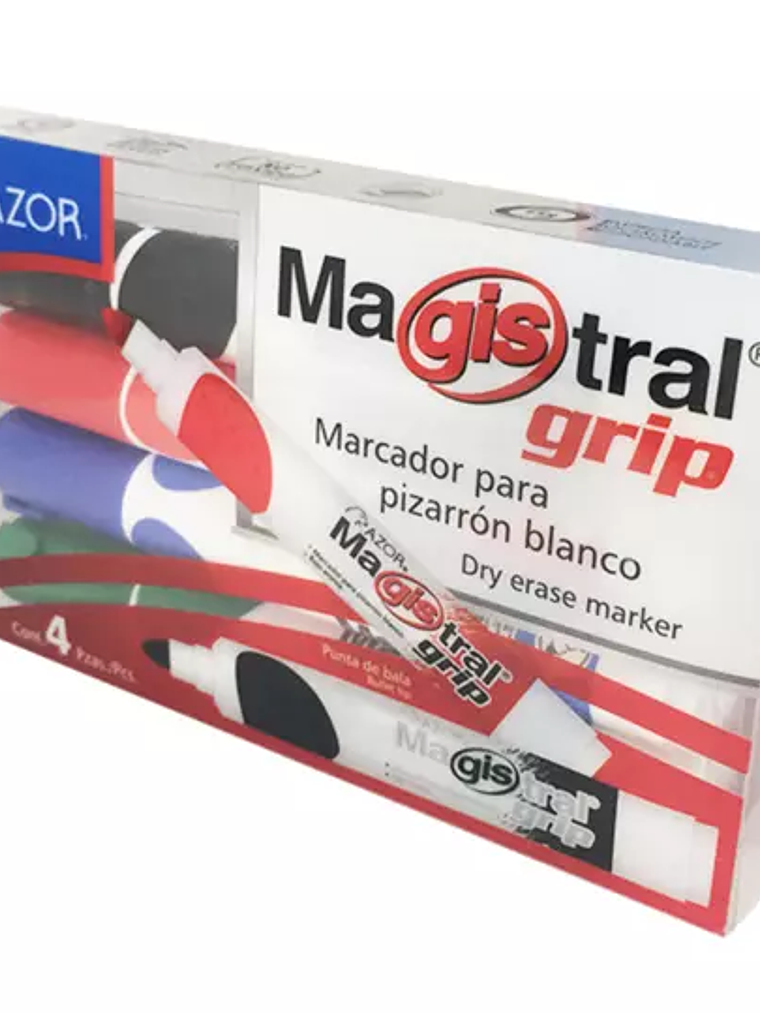 Marcador Magistral Grip punta bala 4 mm 1