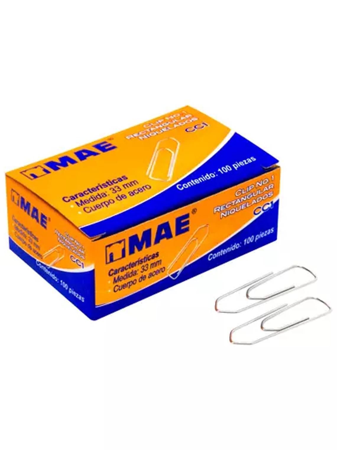 Clip rectangular no. 1 mae 1