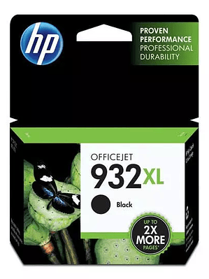 Cartucho de tinta negra HP 932xl