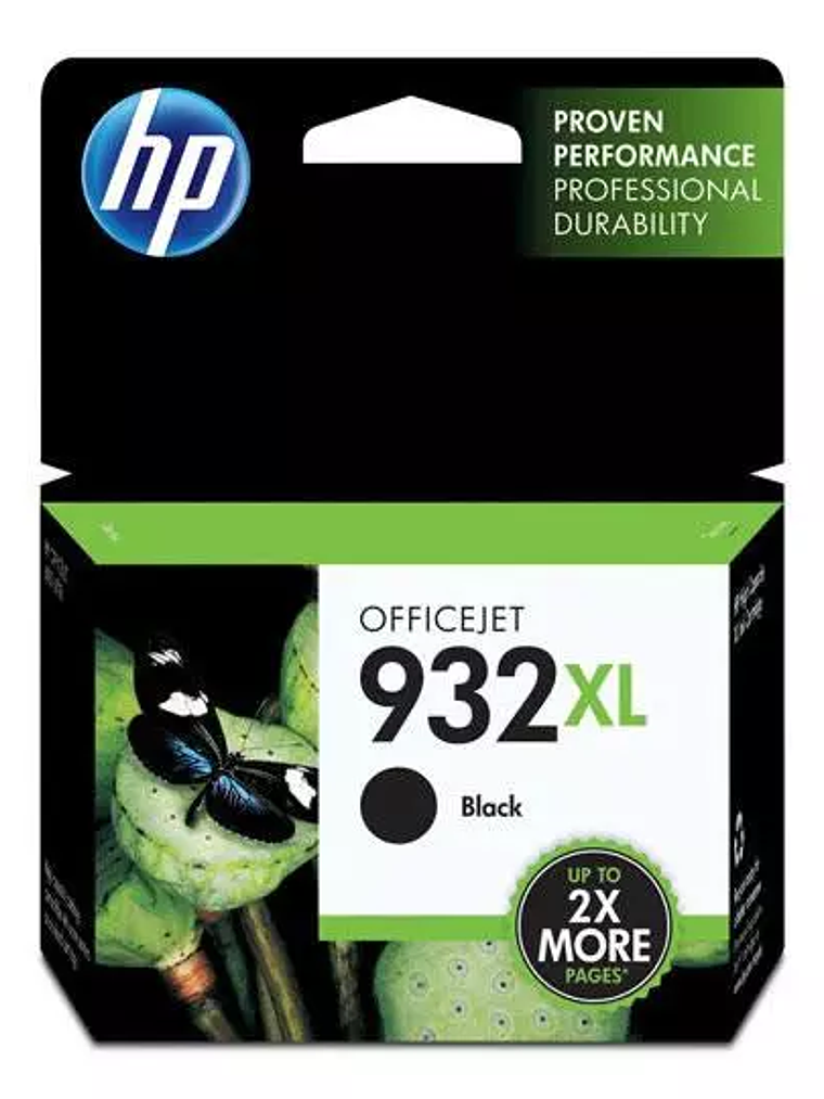 Cartucho de tinta negra HP 932xl 1