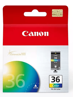 Cartucho Canon para tinta CLI-36.