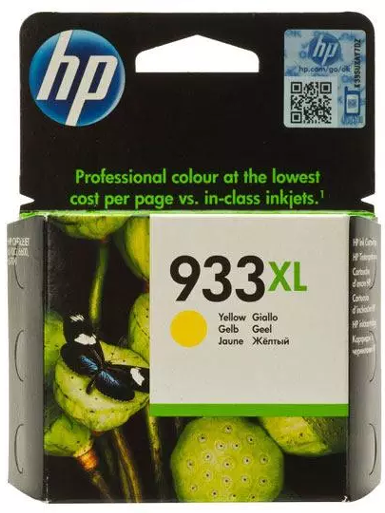 Cartucho de tinta amarilla HP 933xl 1