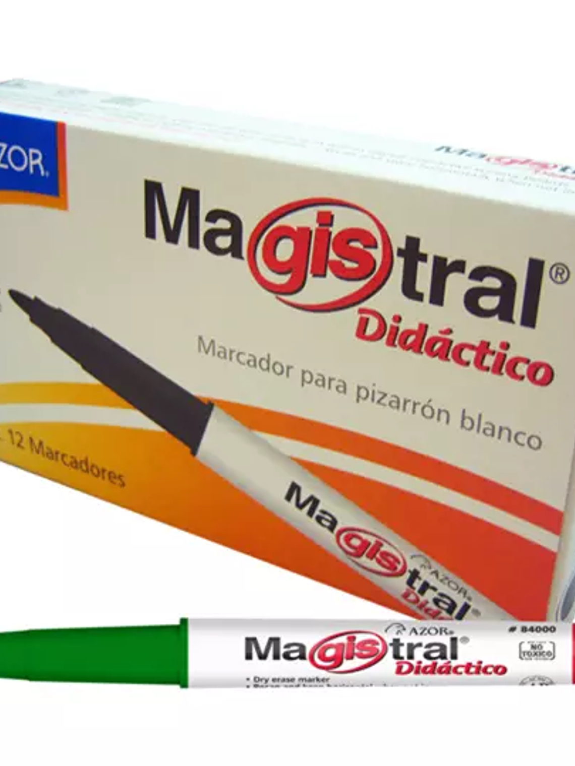 Marcador Magistral Didáctico punta bala 1