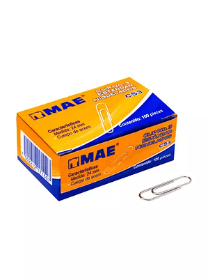 Clip estándar no.3 mae