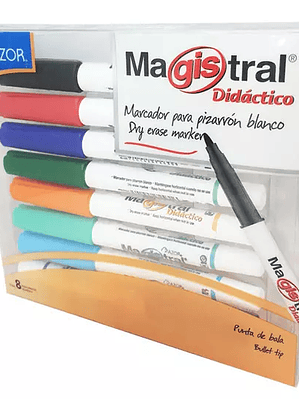 Marcador Magistral Didáctico punta bala