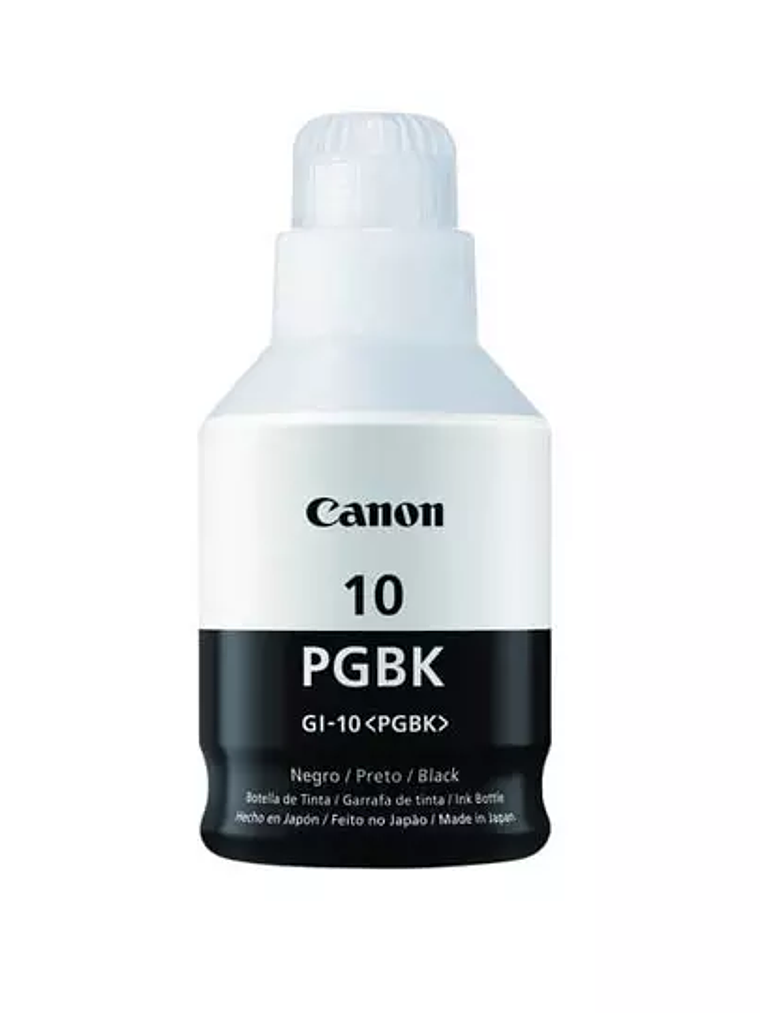 Tinta Canon GI-10 Negra 1