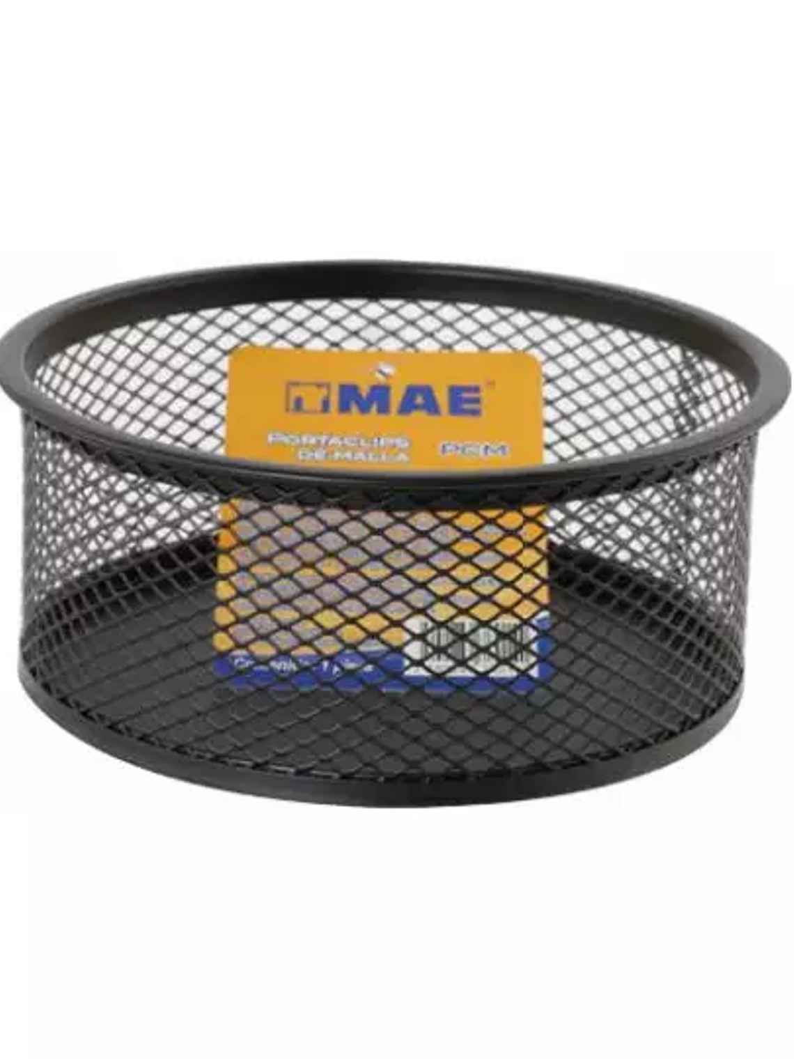 Portaclips de malla metálica negra 1