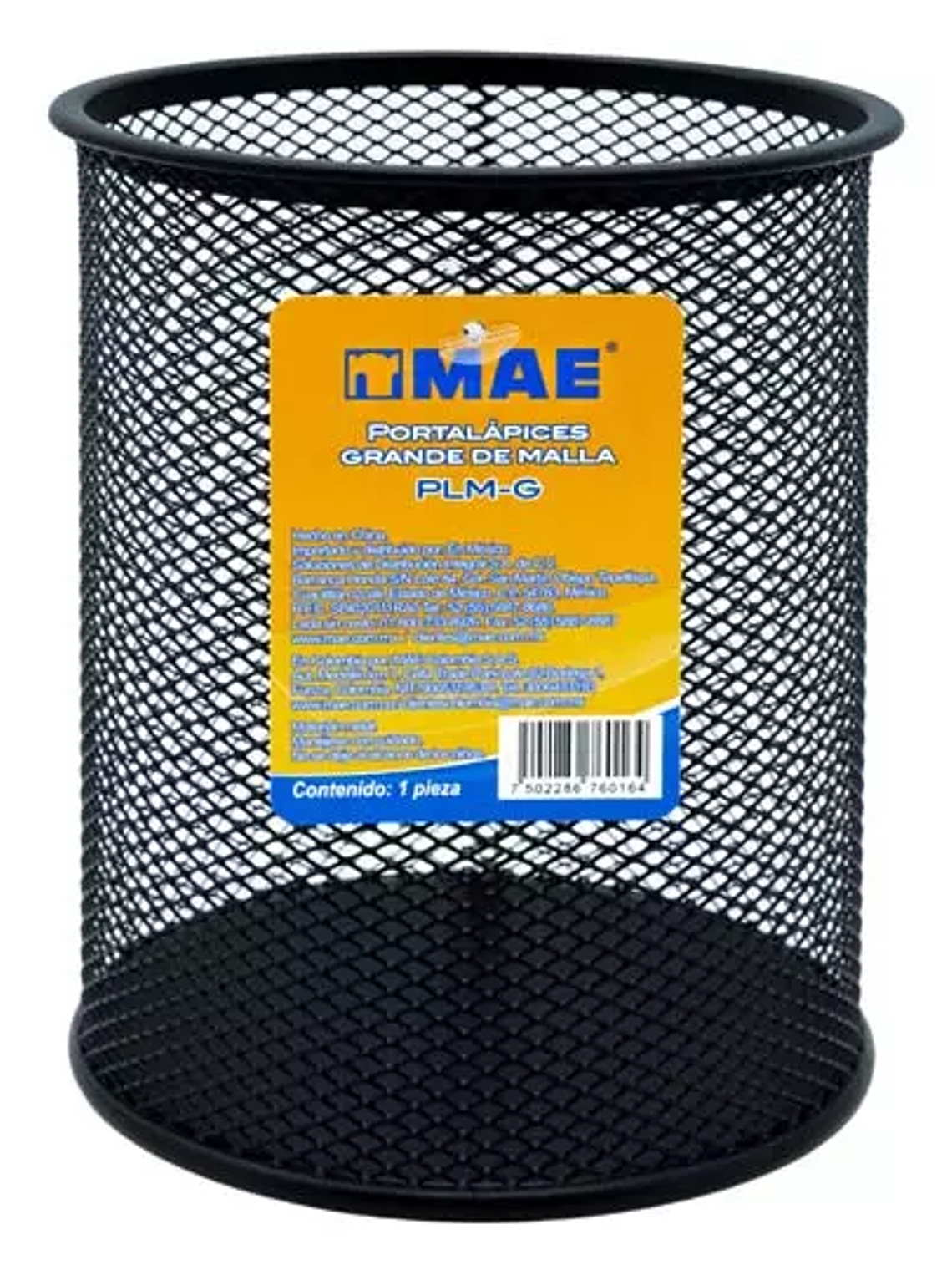 Portalápiz mae grande de malla metálica 1