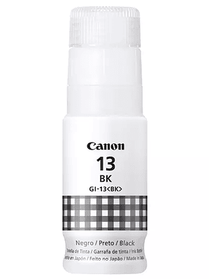 Tinta Canon GI-13 negra