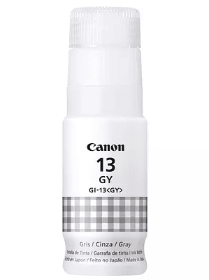 Tinta Canon GI-13 gris.