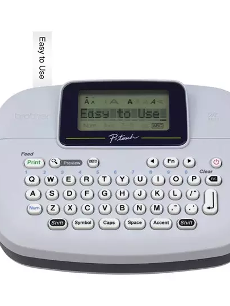 Rotuladora Brother electrica con pantall 1