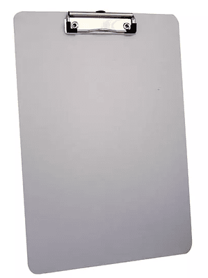 Tabla de aluminio mae tamaño carta con g