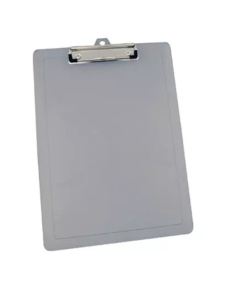 Tabla plástica tamaño esquela color humo 1