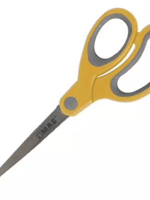 Tijera oficina MAE con GRIP 7 pulgadas