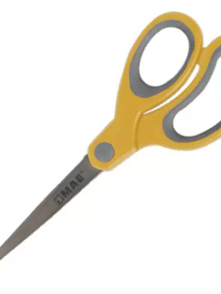 Tijera oficina MAE con GRIP 7 pulgadas 1