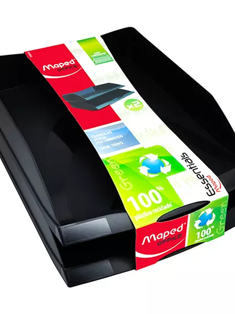 Charola essentials green negra Maped jue 1