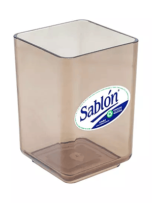 Porta lápices Sablón color humo 6.3 x 6.