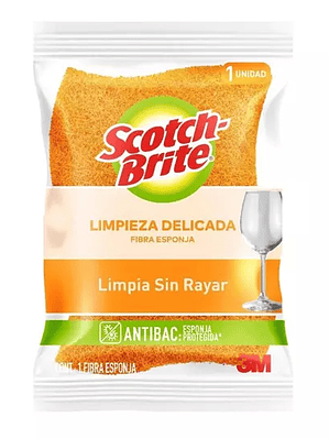 Fibra naranja Scotch-brite 3M tamaño chi