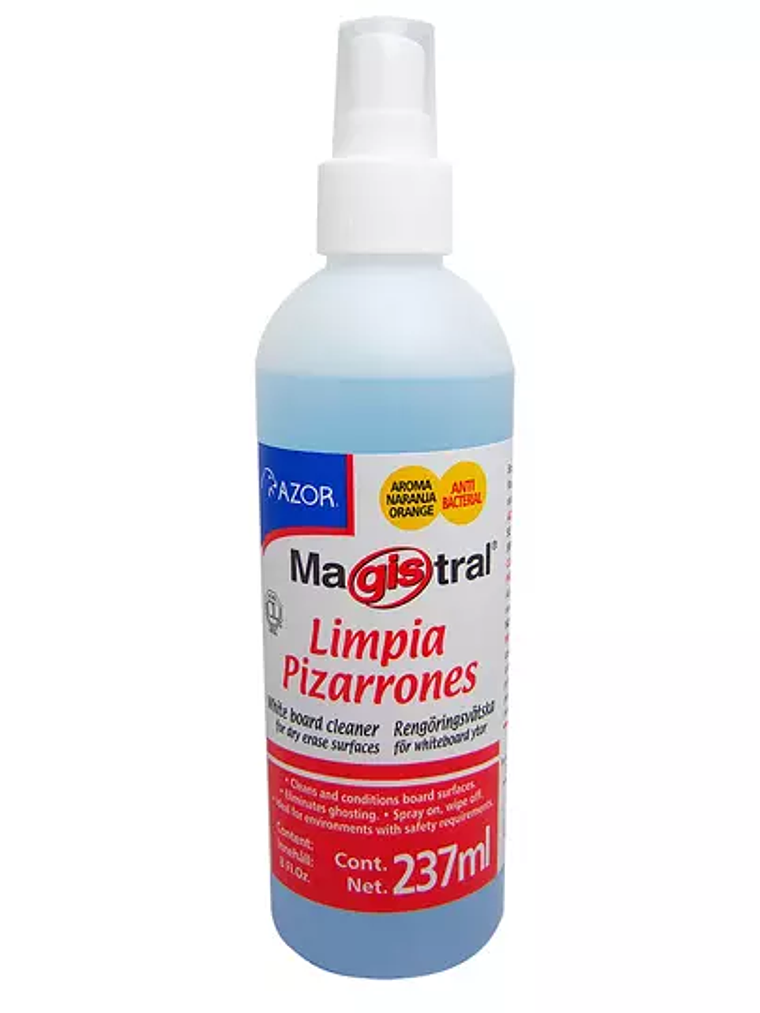 Limpiador para pizarrón Magistral bote d 1