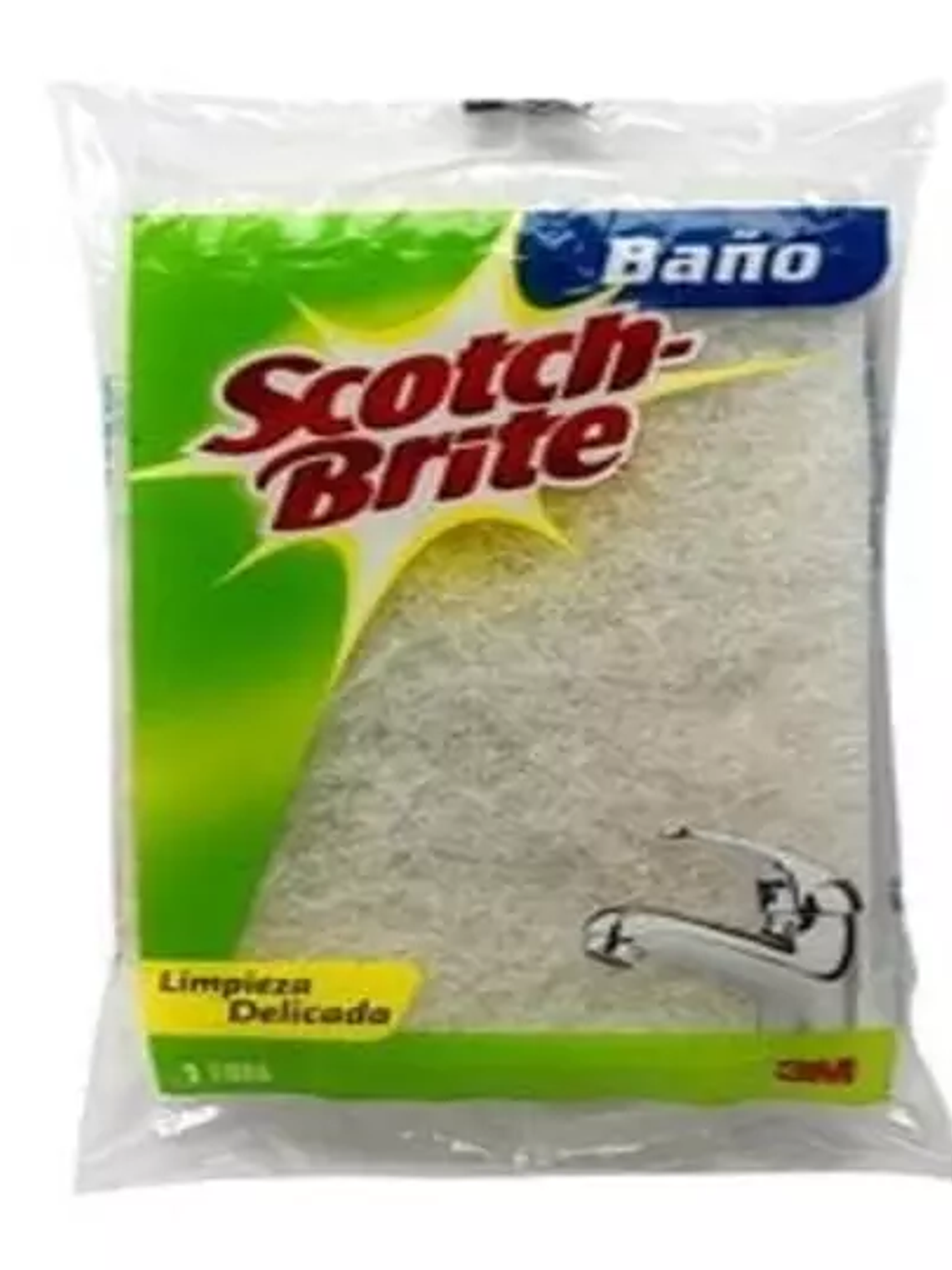 Fibra blanca para baño Scotch-brite 3M,m 1