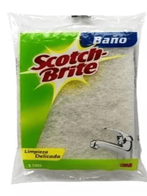 Fibra blanca para baño Scotch-brite 3M,m