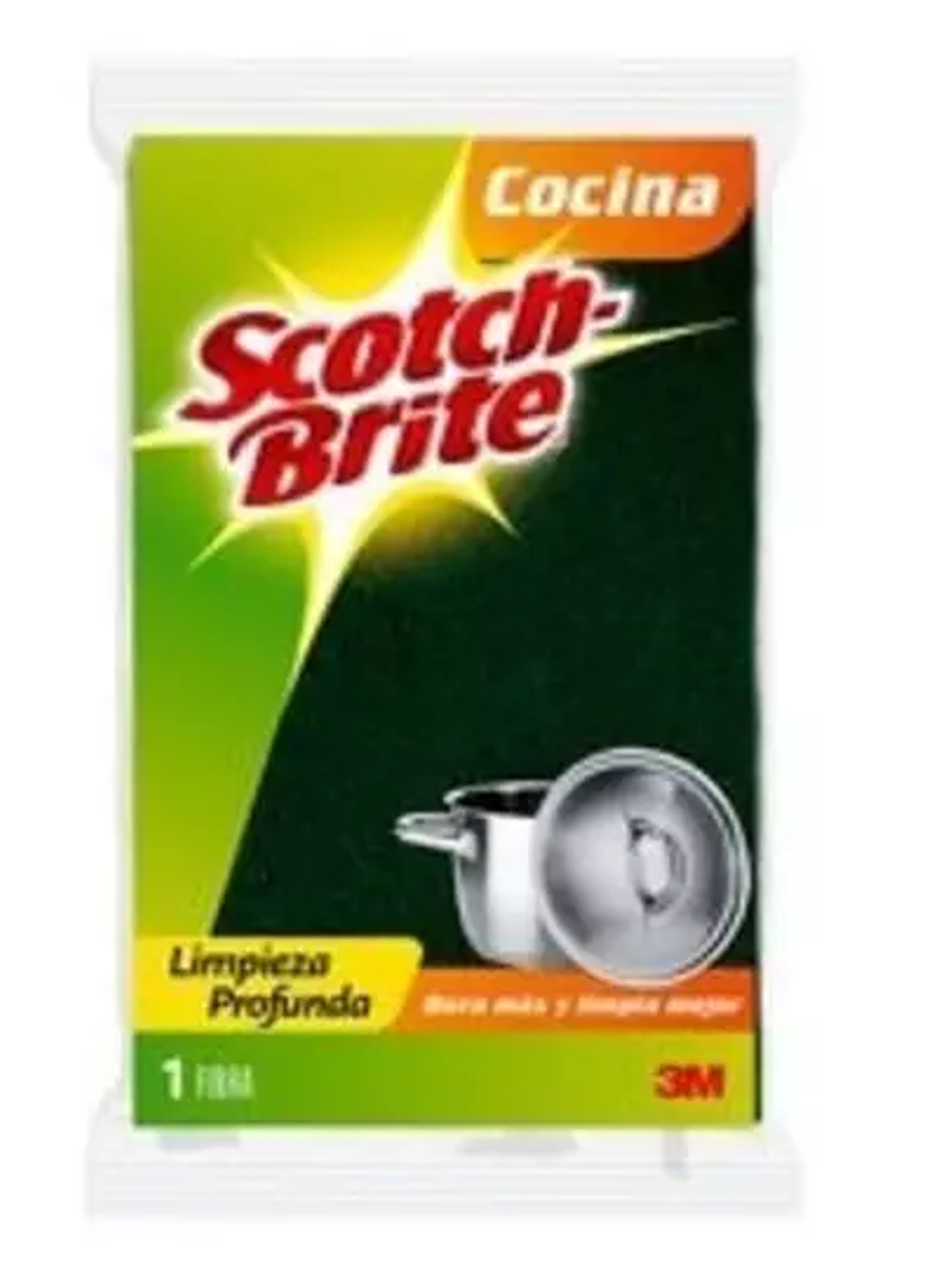 Fibra verde Scotch-brite 3M tamaño grand 1