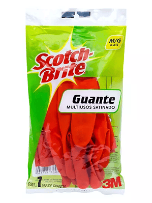 Guantes de latex satinados Scotch-brite