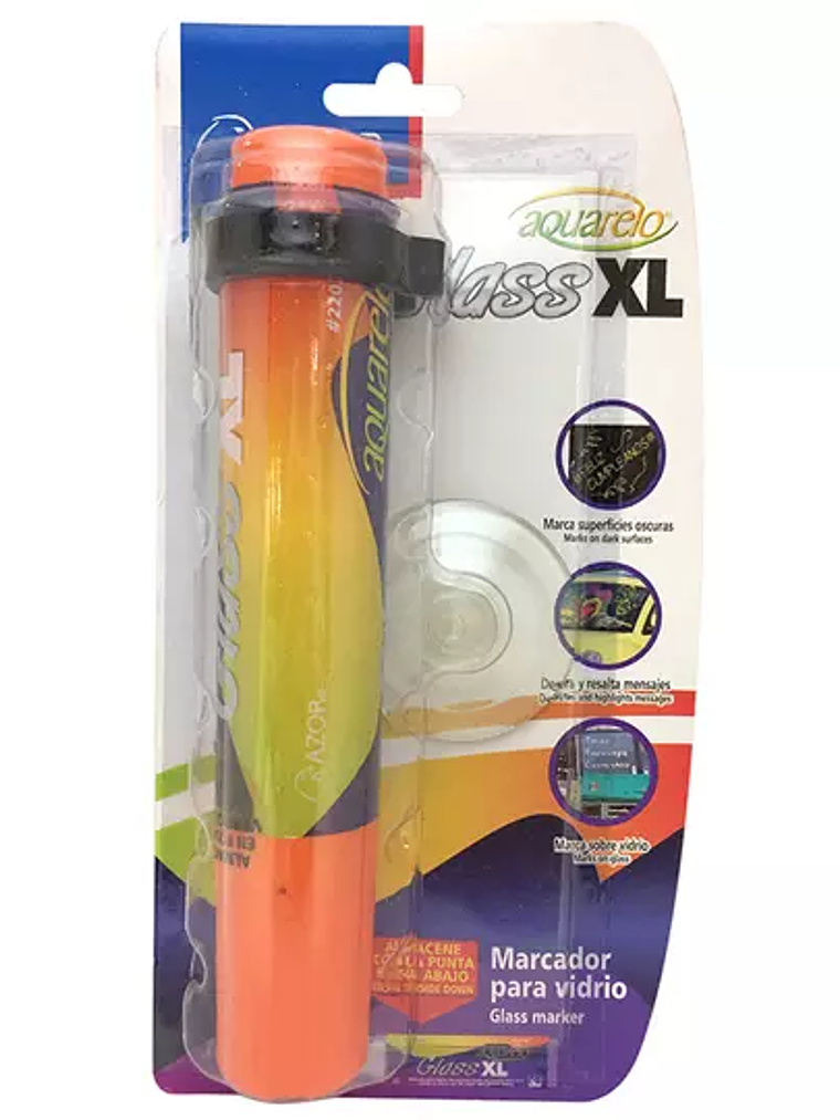 Marcador para vidrio Aquarelo Glass XL p 1