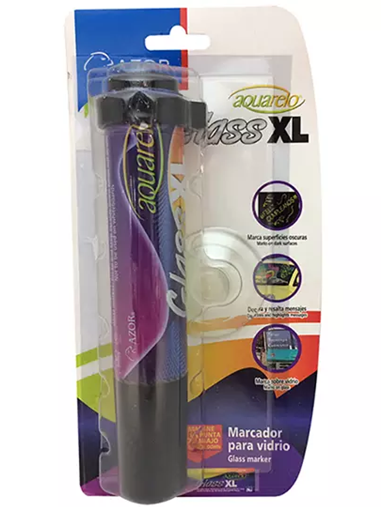 Marcador para vidrio Aquarelo Glass XL p 1