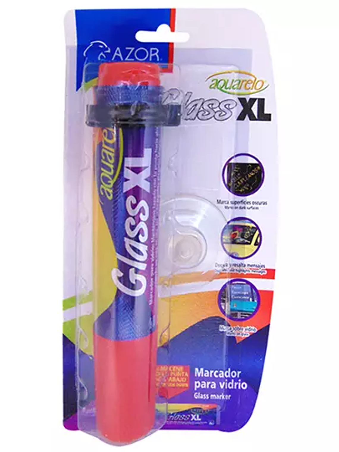 Marcador para vidrio Aquarelo Glass XL p 1