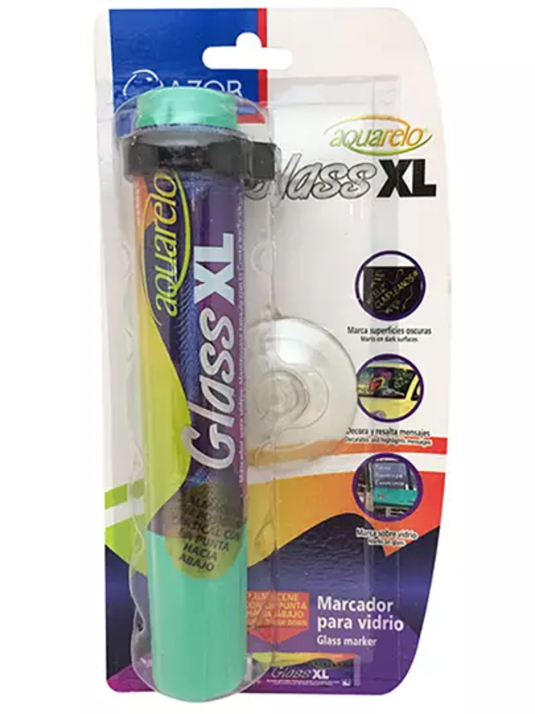 Marcador para vidrio Aquarelo Glass XL p 1