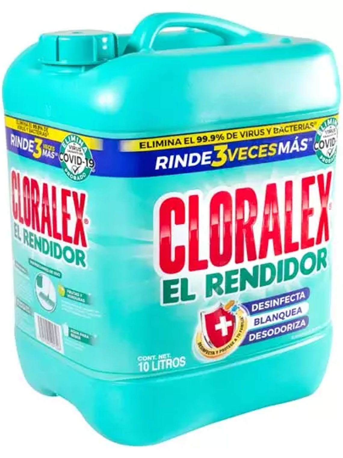 Blanqueador Cloralex, cloro 10 Lt. 1