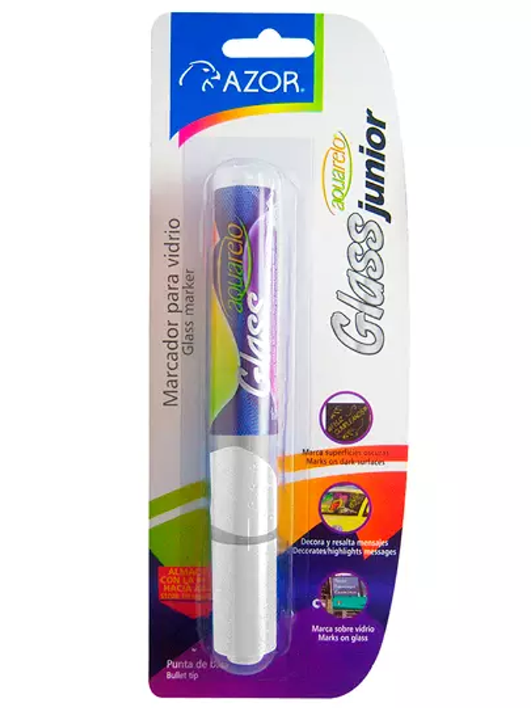 Marcador para vidrio Aquarelo Glass Jr. 1