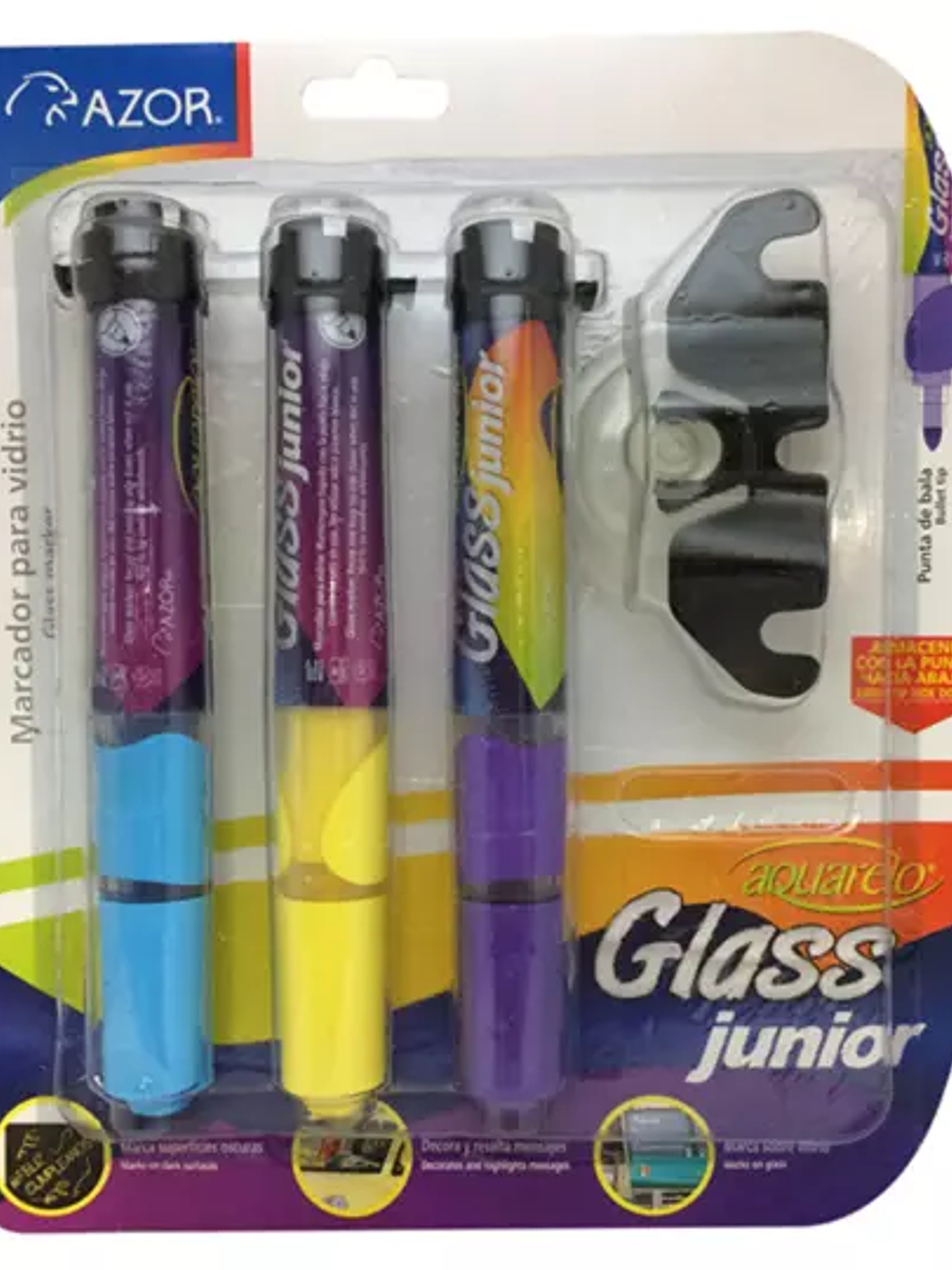 Marcador para vidrio Aquarelo Glass Jr. 1