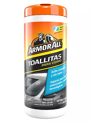 Toallas Armor All para cristal de vehicu